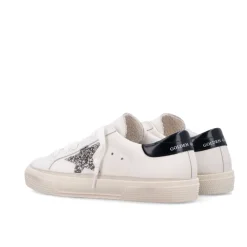 Golden Goose Sneakers^Gelamineerde Nappa Sneakers met Glitterster