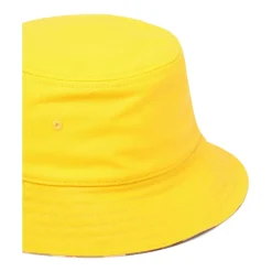 Heren Burberry Hoeden^Gele emmerhoed met ruitvoering