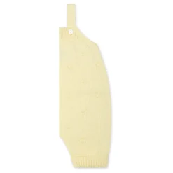 Little Bear Jumpsuits^Gele gestippelde katoenen tuinbroek