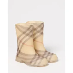 Burberry Gele Kinderen Regenlaarzen Stijl