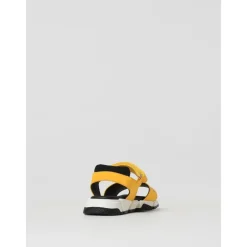 Dsquared2 Gele Leren Kindersandalen Stijlvol Comfort