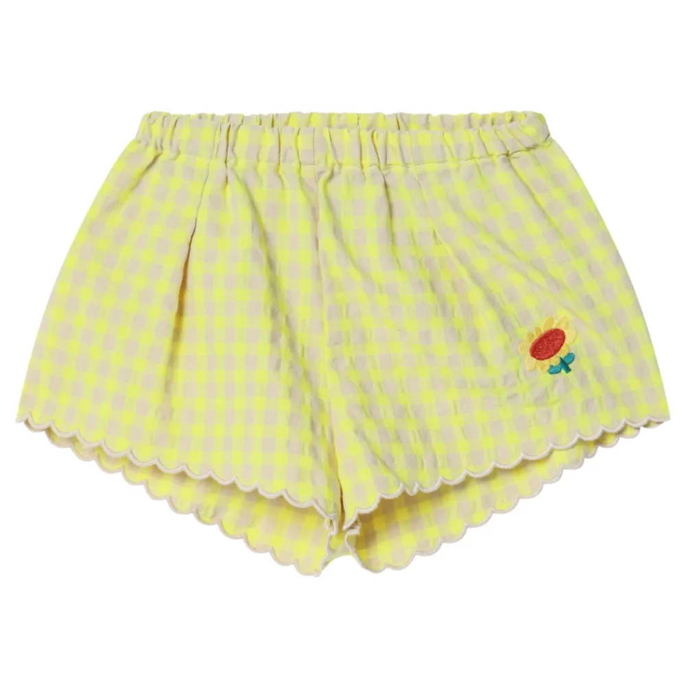 Bobo Choses Broeken & Jeans^Gele Shorts voor Kinderen