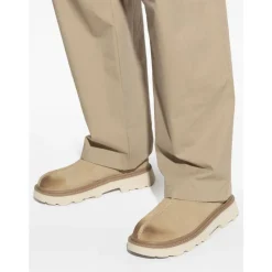 Heren UGG Gele Suède Lug Loafer Schoenen