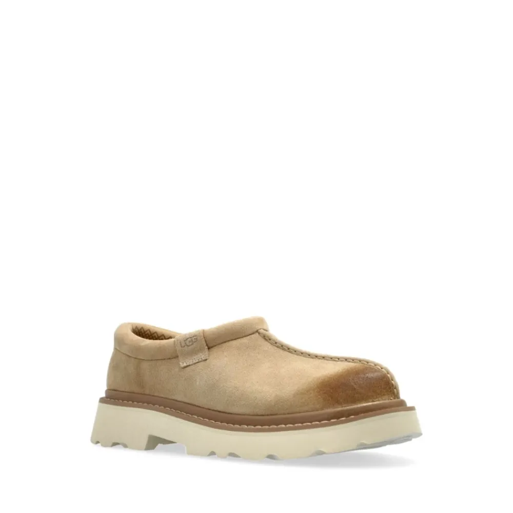 Heren UGG Gele Suède Lug Loafer Schoenen