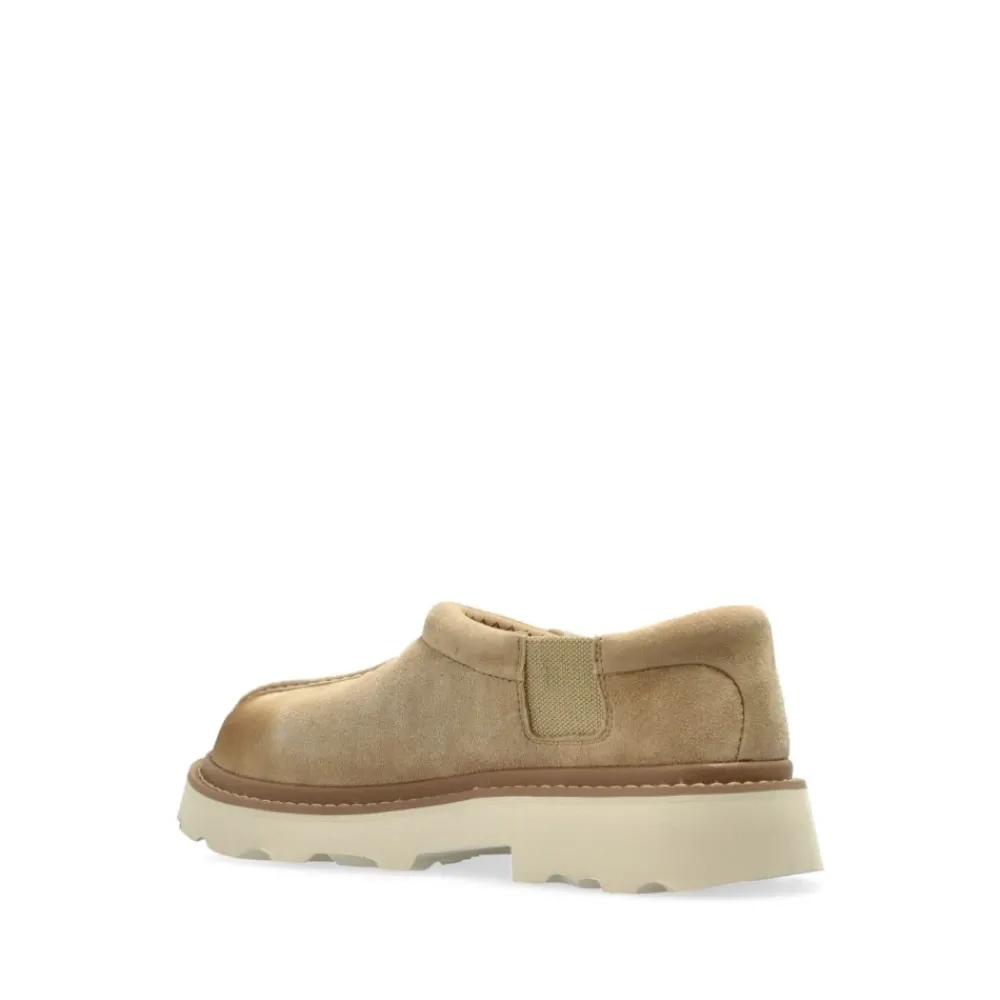 Heren UGG Gele Suède Lug Loafer Schoenen