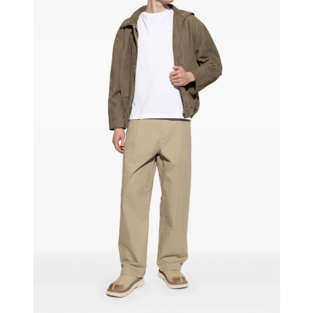 Heren UGG Gele Suède Lug Loafer Schoenen