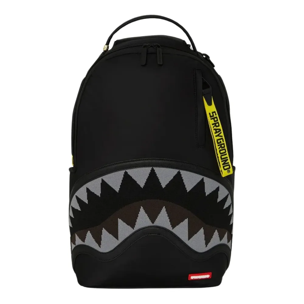 Heren SPRAYGROUND Gele Tape Shark Central Rugzak