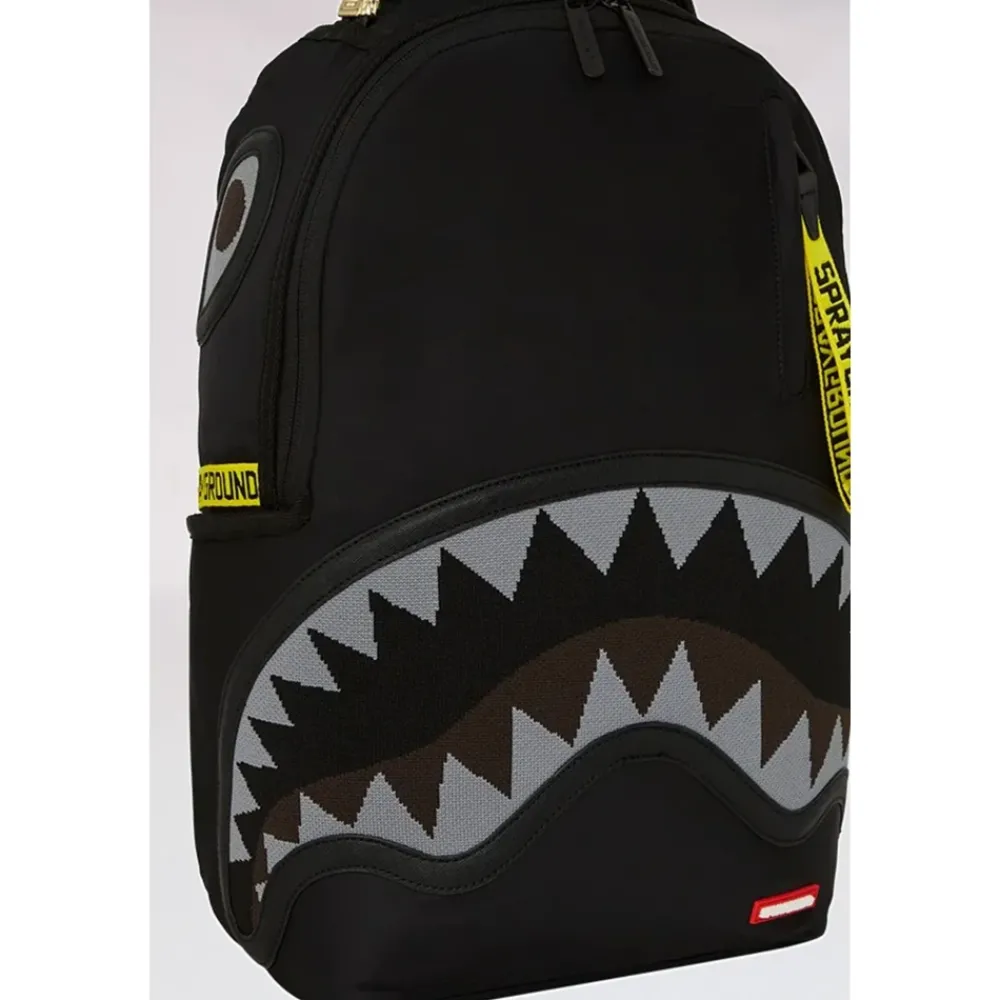 Heren SPRAYGROUND Gele Tape Shark Central Rugzak