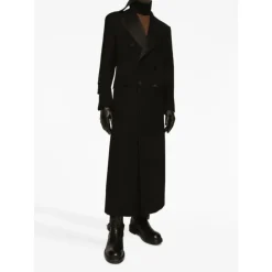 DAMES Dolce & Gabbana Geëmbosseerde leren handschoenen met zijden voering