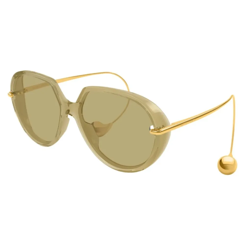 Heren Bottega Veneta Geometric Sunglasses