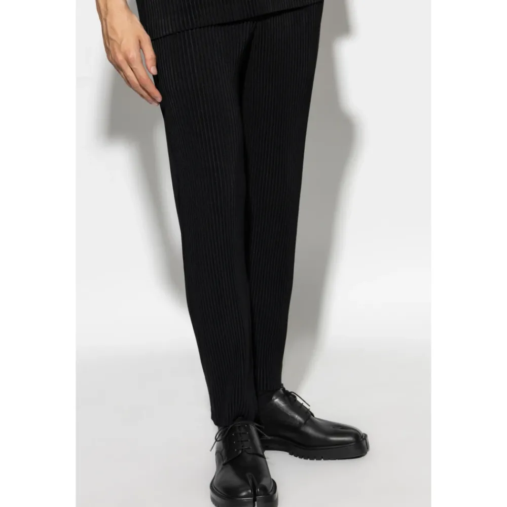 Heren Issey Miyake Broeken^Geplooide Broek