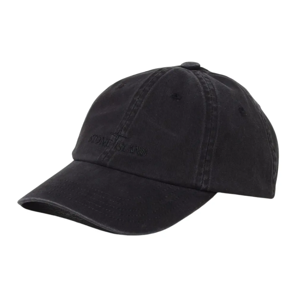 Heren Stone Island Geribbelde Beanie Muts