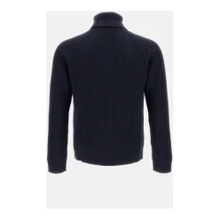 Heren Zanone Truien & Vesten^Geribbelde coltrui