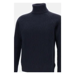 Heren Zanone Truien & Vesten^Geribbelde coltrui