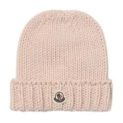Moncler Geribbelde Gebreide Beanie