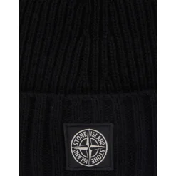 Stone Island Geribbelde gebreide beanie
