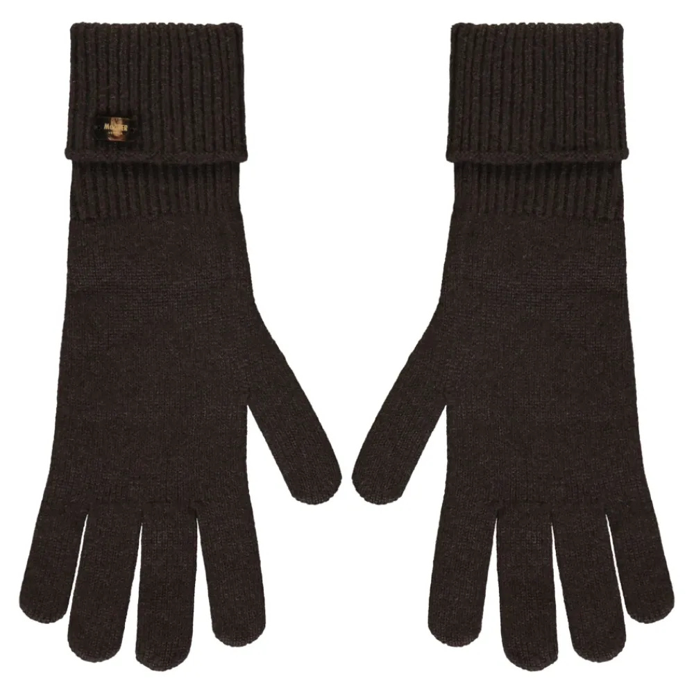 DAMES Moorer Geribbelde Gebreide Handschoenen