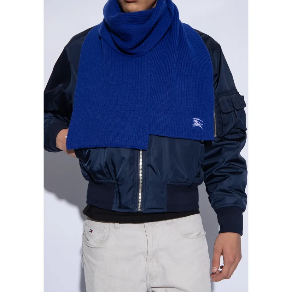 DAMES Burberry Sjaals|Sjaals^Geribbelde Kasjmier Sjaal