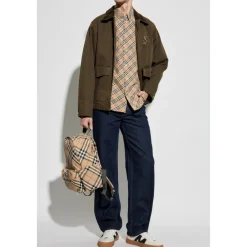 Heren Burberry Geruit Overhemd