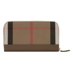 DAMES Burberry Geruit Patroon Damesportemonnee