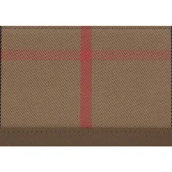 DAMES Burberry Geruit Patroon Damesportemonnee
