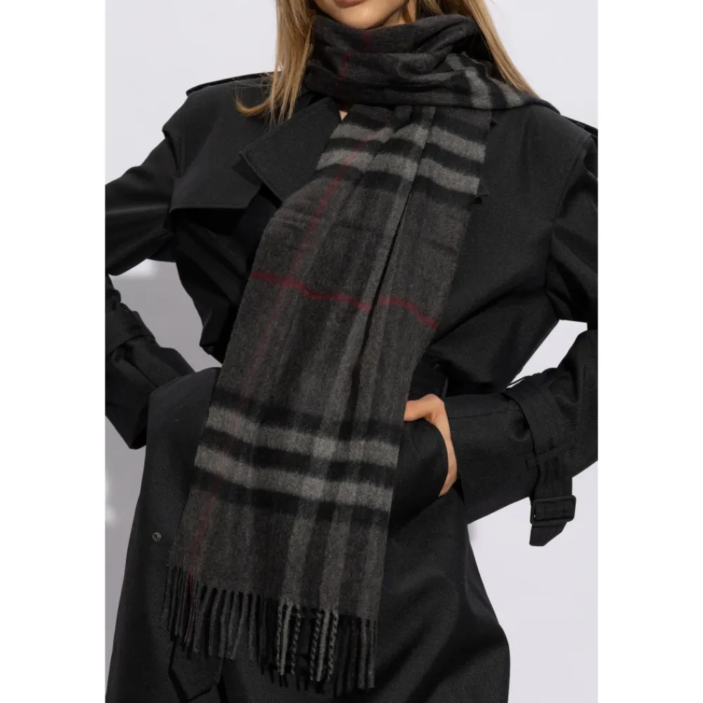 DAMES Burberry Sjaals|Sjaals^Geruite Cashmere Sjaal