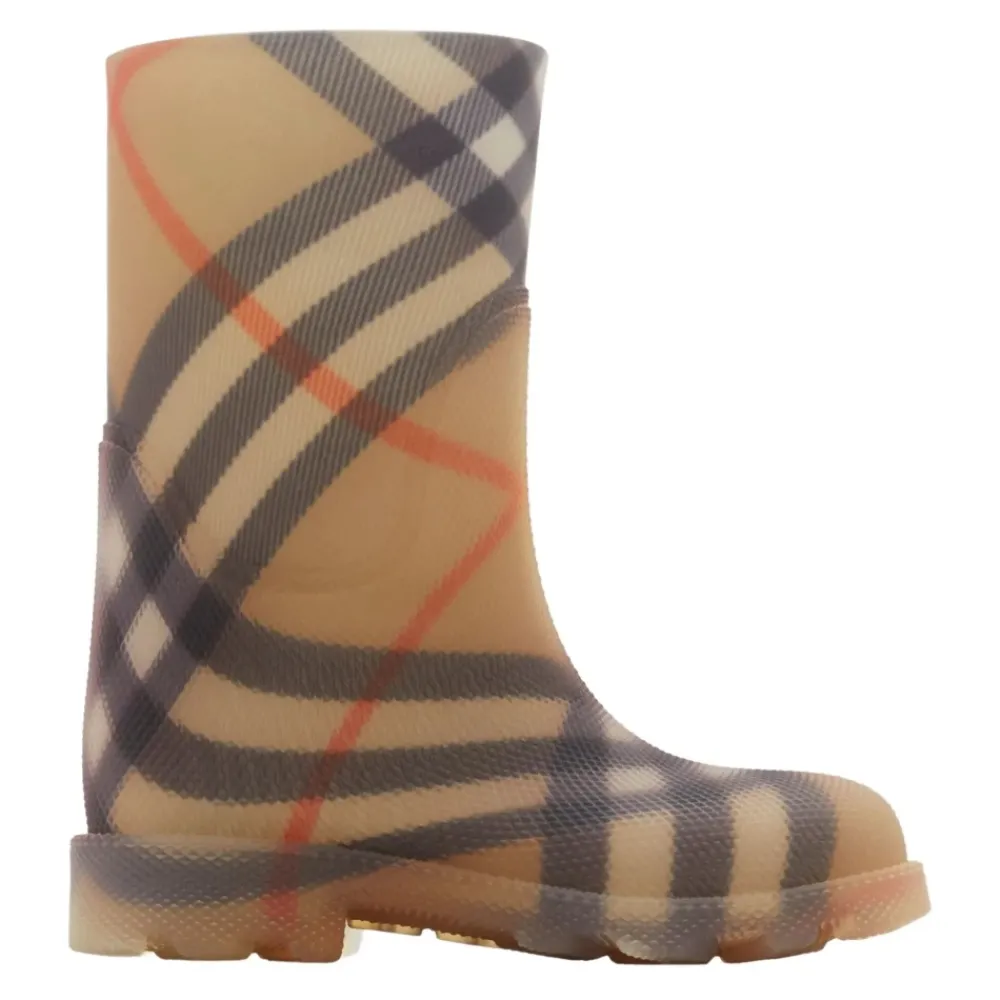 Burberry Laarzen^Geruite Kinderlaarzen Ronde Neus