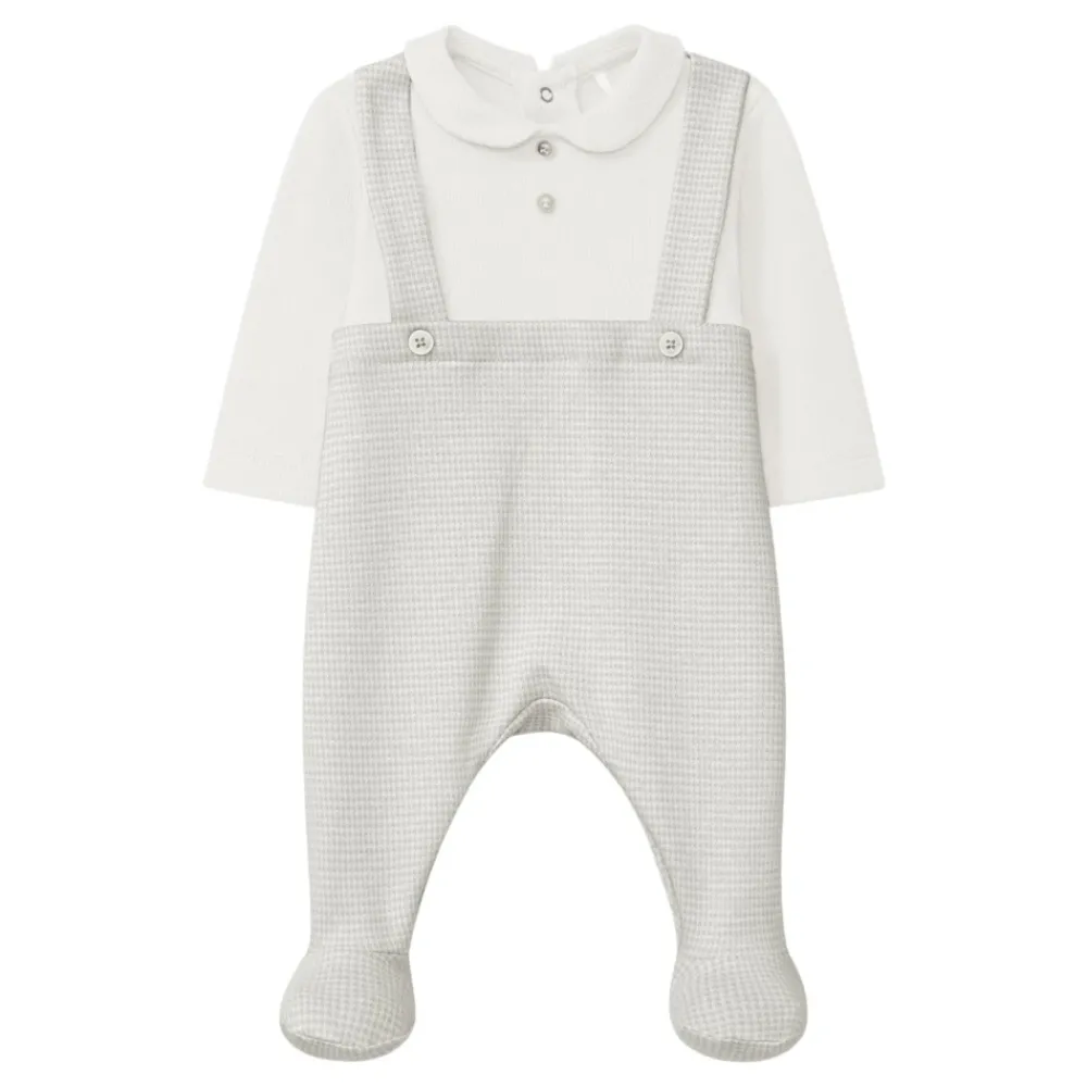 Laranjinha Bodysuits & Sets^Geruite Playsuit met Bretels