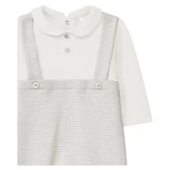 Laranjinha Bodysuits & Sets^Geruite Playsuit met Bretels