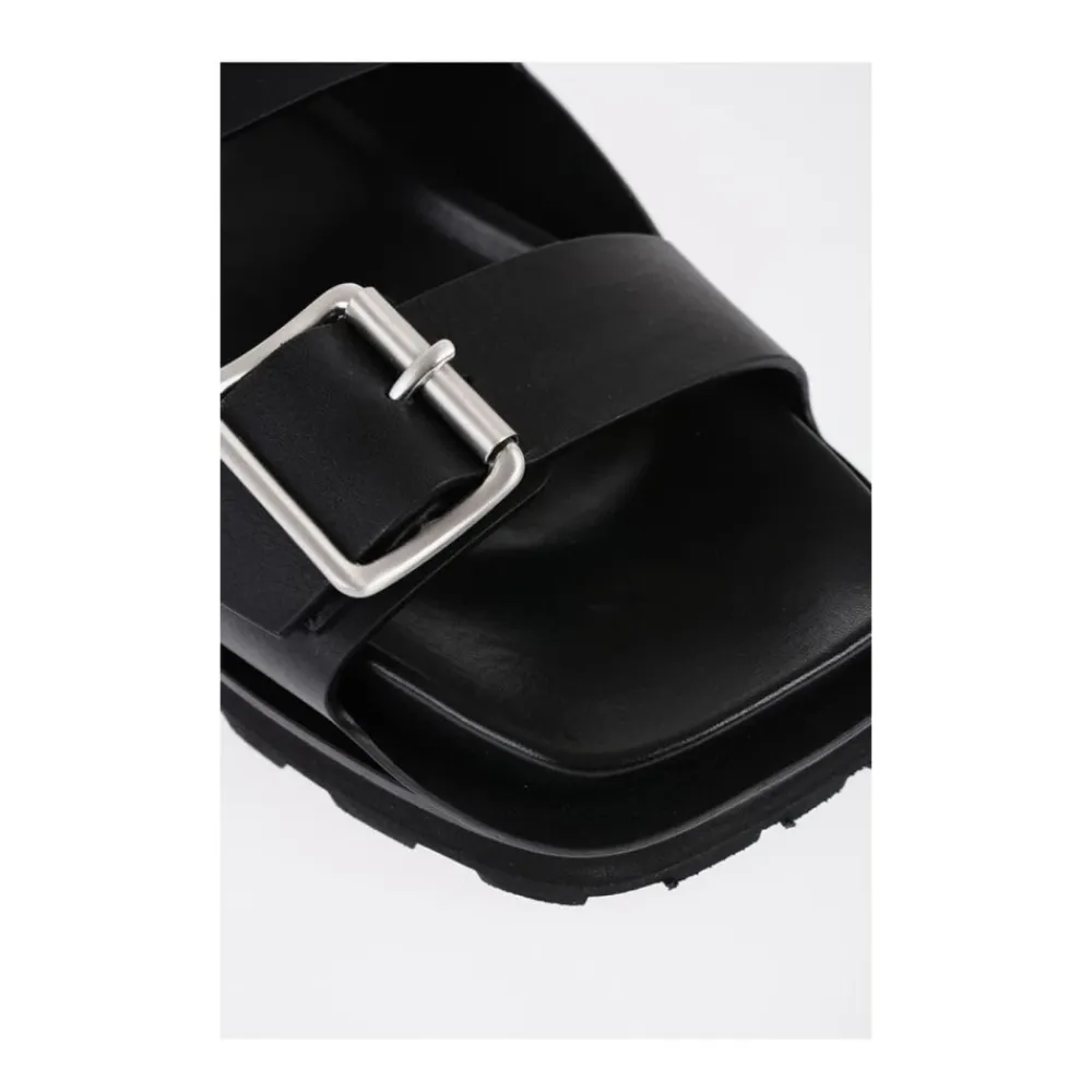 Heren Jil Sander Sandalen^Gesp Plateau Sandalen