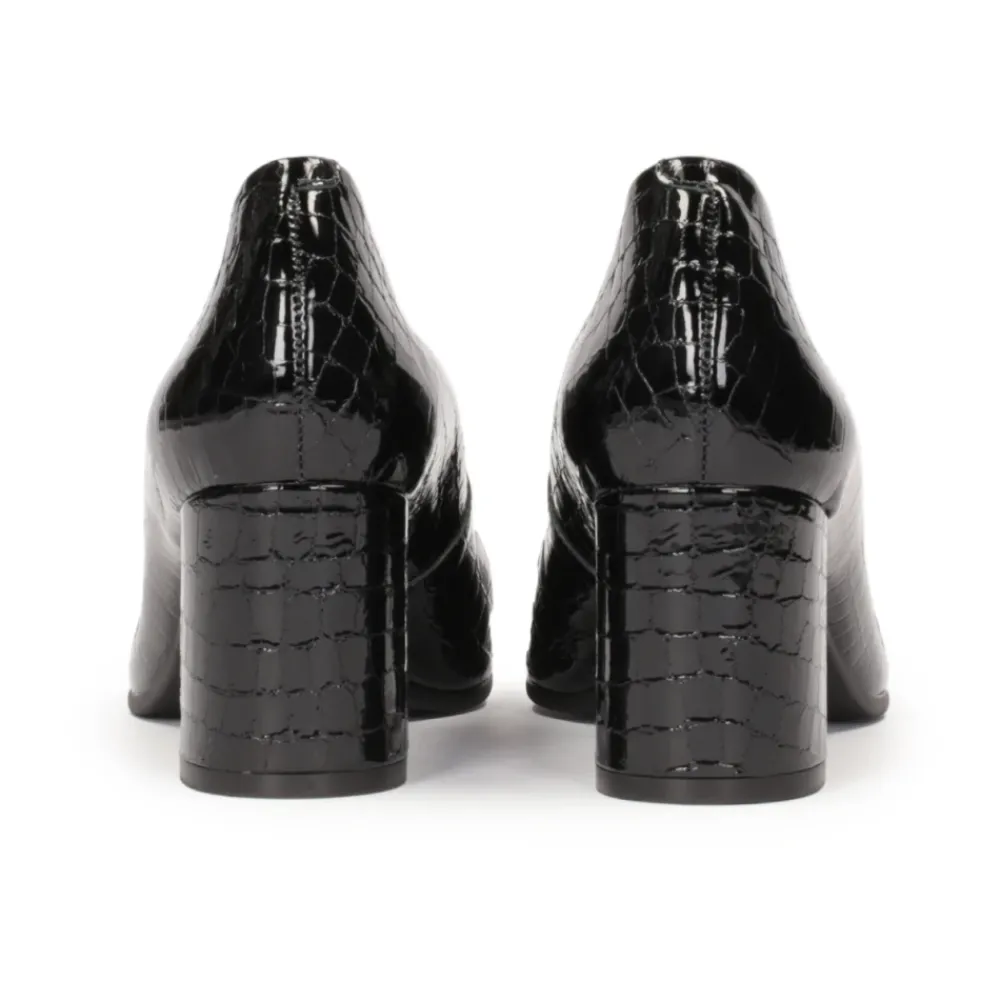 DAMES Kazar Pumps^Gestempelde lakleren pumps