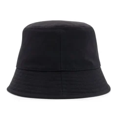 DAMES Moncler Gestikte Bucket Hat met Logopatch