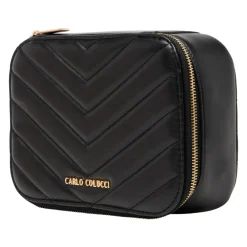 DAMES Carlo Colucci Toilettassen^Gestikte Toilettas