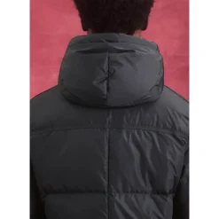 Heren Peuterey Gestikte Zwarte Jas