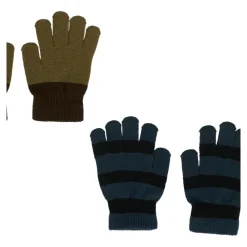 Molo Gestreept & Groen Multicolor Handschoen Set