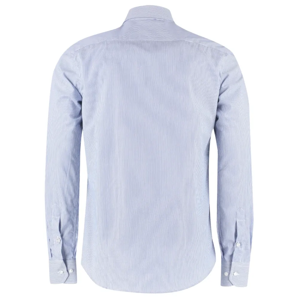 Heren THE (Alphabet) Gestreept katoenen overhemd