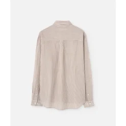 Heren Isabel Marant Gestreept oker overhemd