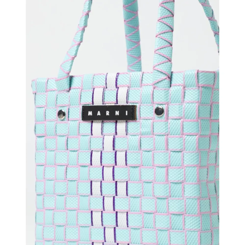 Marni Tassen^Gestreept Tote Bag