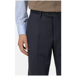 Heren Boggi Milano Kostuums^Gestreept wollen pakstijl Firenze