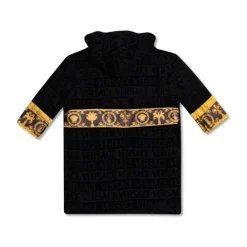 Versace Gestreepte badjas voor kinderen