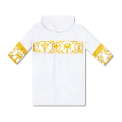 Versace Gestreepte badjas voor kinderen