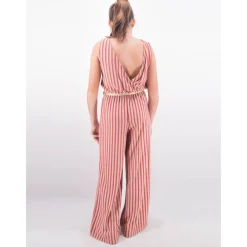 Liu Jo Jumpsuits^Gestreepte Lurex Jumpsuit