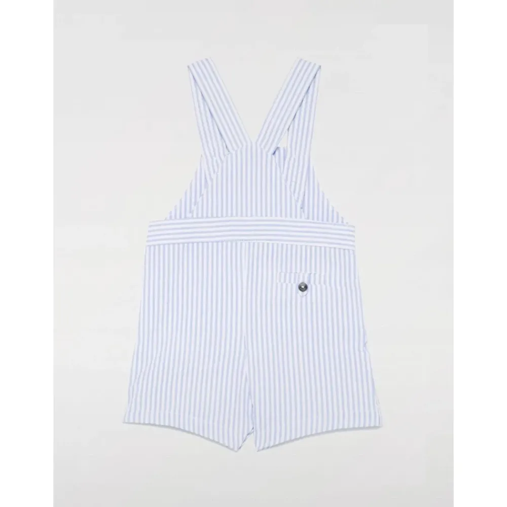 Tartine et Chocolat Gestreepte Overall Shorts voor Baby's