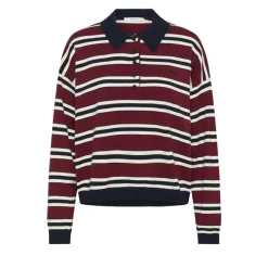 DAMES Gestuz Shirts^Gestreepte Polo Pullover Trui