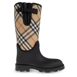 Heren Burberry Laarzen^Gestreepte regenlaarzen