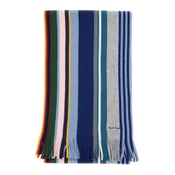 Heren Paul Smith Sjaals^Gestreepte Sjaal met Draai