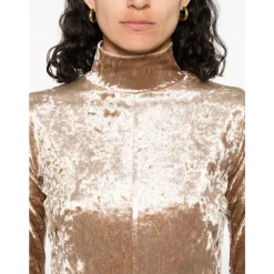 DAMES Forte Forte Gestructureerde Trui Hoge Hals