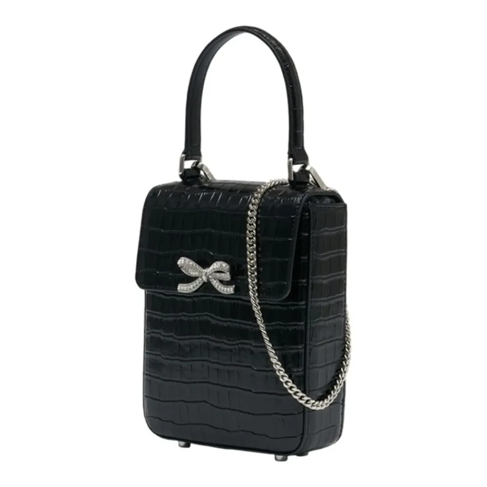 DAMES Self Portrait Handtassen^Gestructureerde Mini Tas