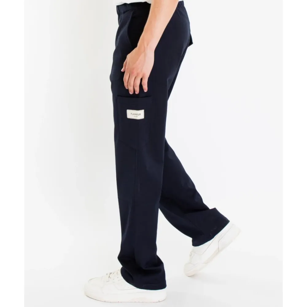 Heren FLÂNEUR Getailleerde broek in