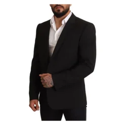 Heren Dolce & Gabbana Getailleerde gestreepte Martini blazer
